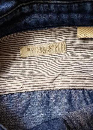 Burberry brit оригинал рубашка сорочка натуральный3 фото