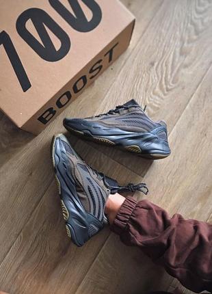 Кросівки чоловічі adidas yeezy boost 700 v2 коричневі / кросівки адідас адідас ізі кроси7 фото