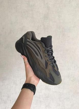 Кросівки чоловічі adidas yeezy boost 700 v2 коричневі / кросівки адідас адідас ізі кроси3 фото