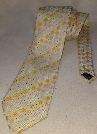Шёлковый галстук hugo boss италия3 фото