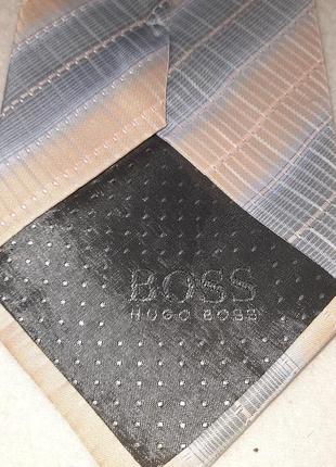 Шёлковый галстук hugo boss италия2 фото