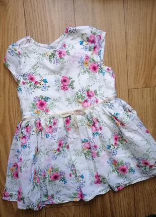 Платье next на 12-18 мес 1-1,5 года годик