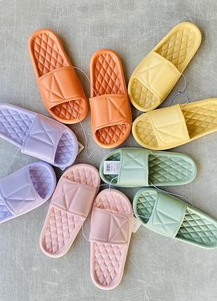 Круті літні легкі шльопанці/ 5 кольорів4 фото