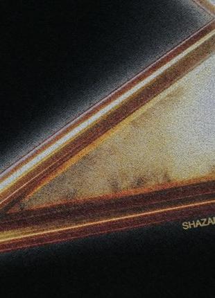 Футболка з принтом логотип шазам shazam dc comics6 фото