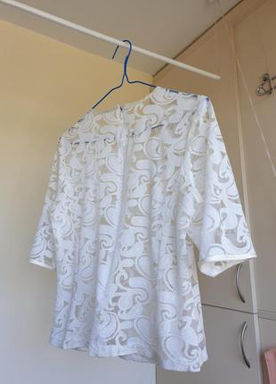 Блуза гепюр2 фото