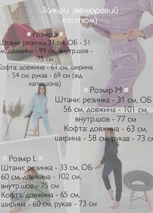 Велюровий спортивний костюм5 фото