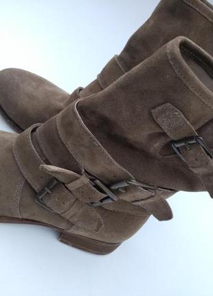Susanna fabiani новые замшевые коугеры/ ботинки в винтажном стиле,р.384 фото