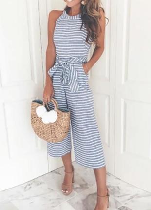 Комбинезон с кюлотами