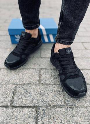 Замшевые, классные кроссовки от adidas zx 7505 фото
