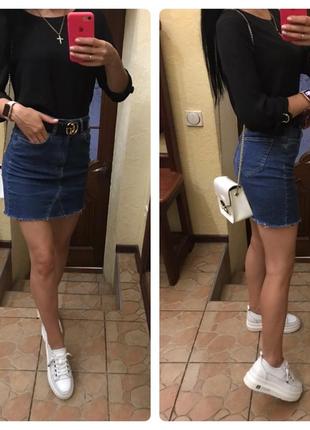 Чорна блузка блуза змійка декор чорна