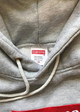Кенгуру толстовка supreme худи суприм оригинал3 фото