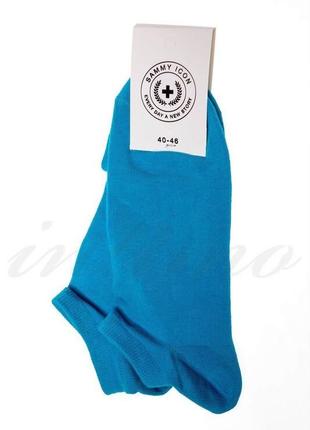 Короткие носки от sammy icon lagos short голубого цвета2 фото