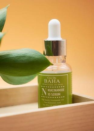 Сыворотка с ниацинамидом и цинком cos de baha 10% niacinamide serum with zinc 1% 60 мл