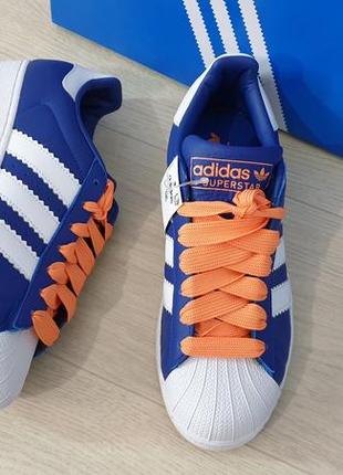 Adidas кожаные кроссовки superstar bd7379