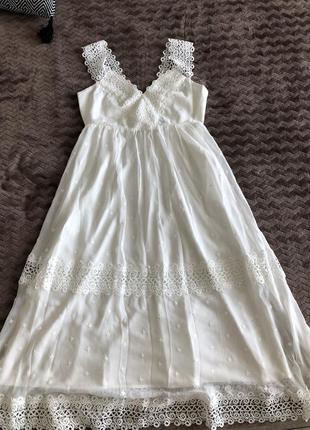 Платье для невесты белое нежное4 фото