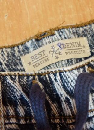 Poco piano джинсовые штаны  джоггеры  джинсы 1-2 года джинсові штани джогери джинси6 фото