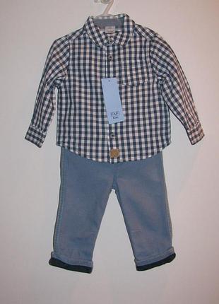 Фірмовий комплект на 9-12 міс. ріст 74-80 див.