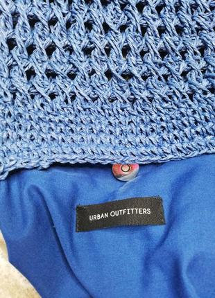 Сумка плетеная торба шоппер из целлюлозы 4