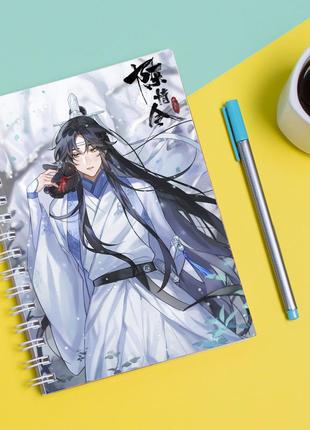 Скетчбук sketchbook для малювання з принтом the founder of diabolism - 5