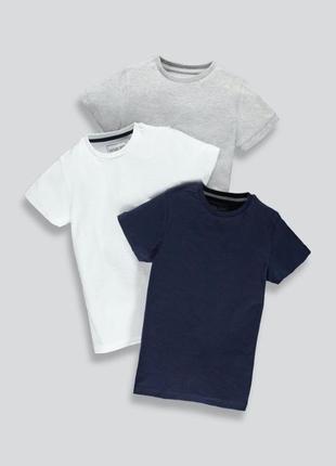 Набір футболок для хлопчика 100% бавовна бренд matalan футболка літо хлопчик