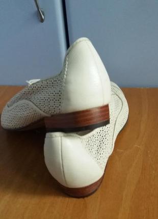 Мягкие мокасины, туфельки из перфорированной натуральной кожи6 фото