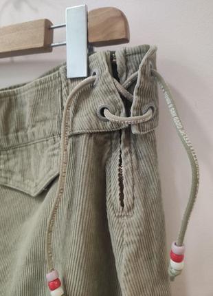 Вельветовая мини юбка оригинального дизайна brunotti, спортивная юбка, ассиметрия10 фото