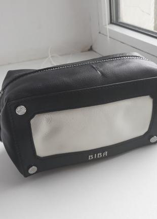 Кожаная косметичка biba
