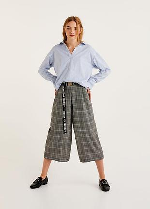 Рубашка батист полоска голубая