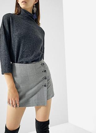 Светр crop oversized сірий 2