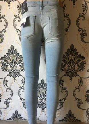 Джинсы (skinny) bershka4 фото