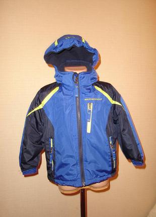 Зимова куртка weatherproof на 4 роки капюшон відстібається