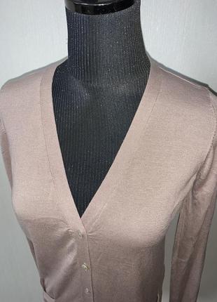Шелкова кофта светр, джемпер кардиган водолазка від zara🥰2 фото