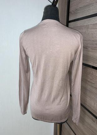 Шелкова кофта светр, джемпер кардиган водолазка від zara🥰7 фото