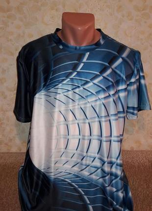 🔥🤸‍♂️🔥футболка чоловіча 3d 100% поліестер