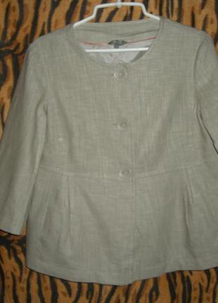 Пиджак"mia\ moda"р.48,56%лен,44%вискоза