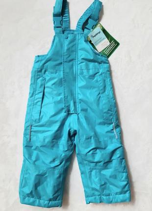 Impidimpi новий мембранний термо-комбінезон штани на хлопчика дівчинку 74 - 80 см