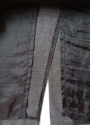 Классическая серая юбка- карандаш  50 рр5 фото