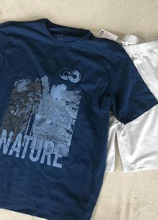 Хлопковий костюм піжама livergy