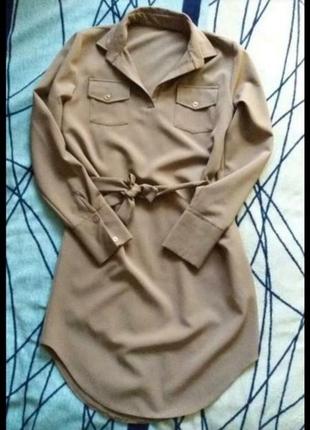 Платье рубашка