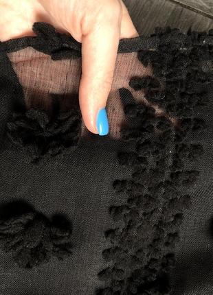 Воздушное платье на брительках3 фото