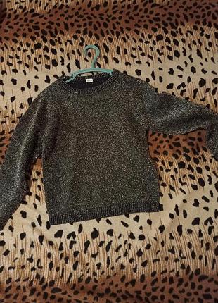 Блуза,коточка люрекс