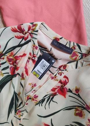 Новая удлинённая блузка, рубашка m&s размер 125 фото