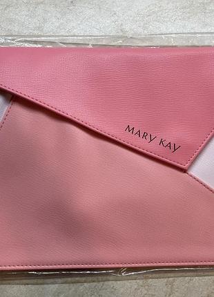 Клатч сумочка розовый мери кей mary kay