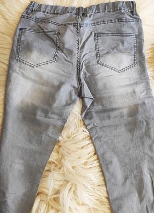 Джеггинсы лосины джинсовые джинсы на резинке kappahl3 фото