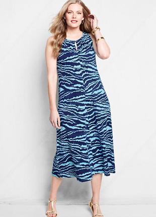 Платье a-line фасона, р.ох, на ог 106-110, land's end