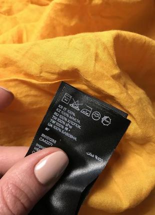 H&m яркое платье с вышивкой 4