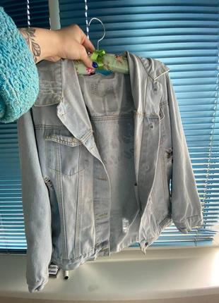 Джинсовый пиджак1 фото