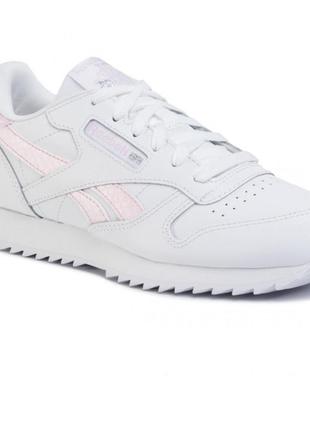 Reebok кросівки шкіряні білі classic lecblack 38 розмір. нові!