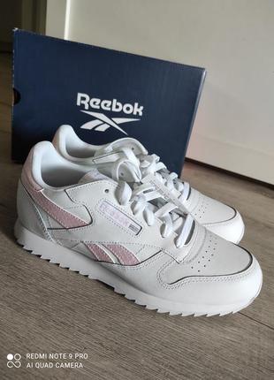 Reebok кросівки шкіряні білі classic leather 38 розмір. нові!5 фото