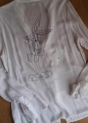 Рубашка микки маус р.с ручная роспись3 фото